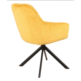 Стул&nbsp;Signal&nbsp;ASTORIA&nbsp;Velvet&nbsp;Bluvel&nbsp;68&nbsp;карри/черный&nbsp;мат&nbsp;
