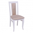 Деревянный стул Б-2230.1 Э белая эмаль/микровелюр AvogADO 6 бежевый