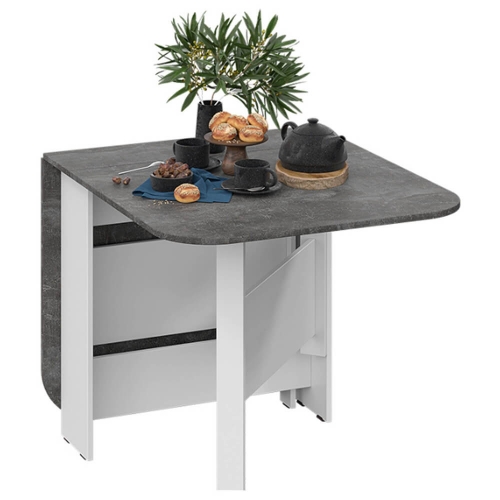 Стол-книга ТриЯ Т1 232/1600х800 ателье темный/белый