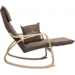 Кресло-качалка Calviano Comfort 1 коричневое