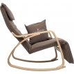 Кресло-качалка Calviano Comfort 1 коричневое