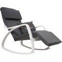 Кресло-качалка Calviano Comfort 1 серое