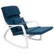 Кресло-качалка Calviano Comfort 1 синее