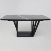 Раздвижной обеденный стол KAMERON 160/205 черный Sahara Noir