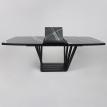 Раздвижной обеденный стол KAMERON 160/205 черный Sahara Noir