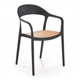 Пластиковый стул с подлокотниками HALMAR K530