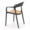 Пластиковый стул с подлокотниками HALMAR K530