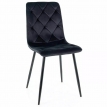 Стул SIGNAL JERRY Velvet Bluvel 19 черный