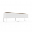 Тумба под телевизор Crafto Рокки 05 белый/дуб