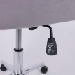 Офисное кресло BELLA XL chrome светло-серый велюр Kiton 722 Smoke