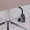 Офисное кресло BELLA chrome Velluto 37 велюр пыльная роза