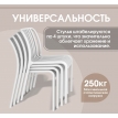 Пластиковый стул Sheffilton SHT-S173 белый