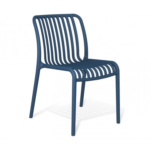 Пластиковый стул Sheffilton SHT-S173 темно-синий