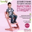 Растущий стул Вырастайка Стандарт фламинго