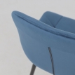 Стул AV 405 синий бархат Confetti deep ocean