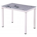 Обеденный стол Damar 80x60 белый