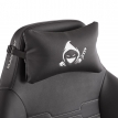 Геймерское кресло Everprof Blackshot черная экокожа