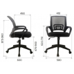 Кресло офисное Everprof EP-696 PL Сетка Черный