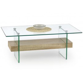 Стеклянный журнальный столик Zorba