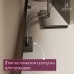 Геймерский стол Каир 2 бетон/белый