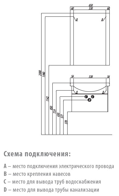 Размеры Ария 65